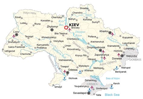 list of cities in ukraine